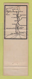 Matchbook Cover - Illinois Central Railroad