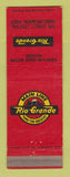 Matchbook Cover - Rio Grande Railroad WEAR
