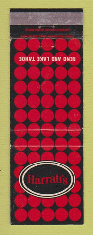 Matchbook Cover - Harrah's Casino Reno Lake Tahoe NV