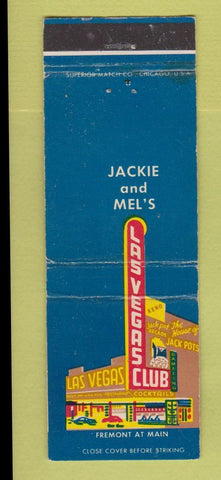 Matchbook Cover - Las Vegas Club Casino NV