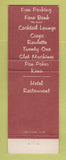 Matchbook Cover - Las Vegas Club Casino NV