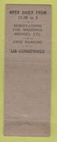 Matchbook Cover - Harmony Restaurant Jamaica LI NY WEAR