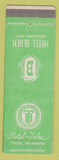 Matchbook Cover - Hotel Black Oklahoma City OK Tulsa