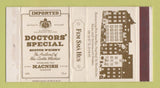 Matchbox - Doctors' Special Whiskey Glasgow Restaurant Fem Sma Hus Stockholm
