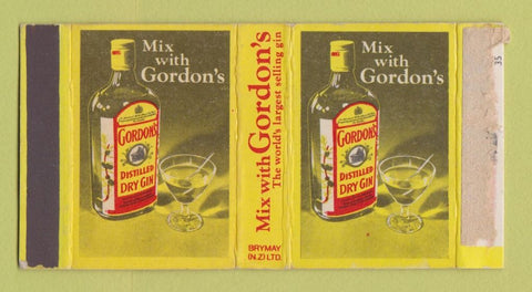 Matchbox - Gordon's Dry Gin New Zealand WEAR