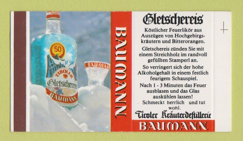 Matchbox - Gletschereis Baumann Liquor Germany
