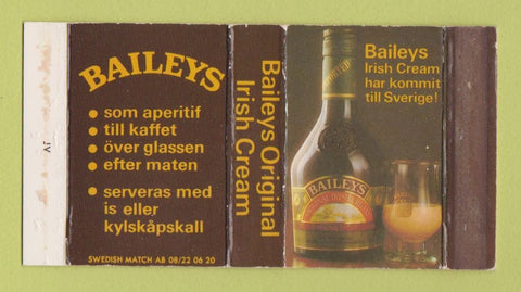 Matchbox - Baileys Irish Cream Liquor Swedish WEAR