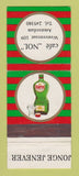 Matchbook Cover - Jonge Jenever Cafe Nol Amsterdam Claeryn Liquor WEAR