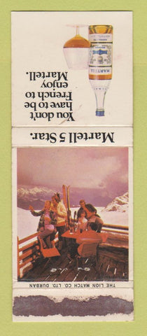 Matchbook Cover - Martell 5 Star Liquor South Africa WORN