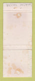 Matchbook Cover - Tayler's Brandy Liquor WORN TAPED