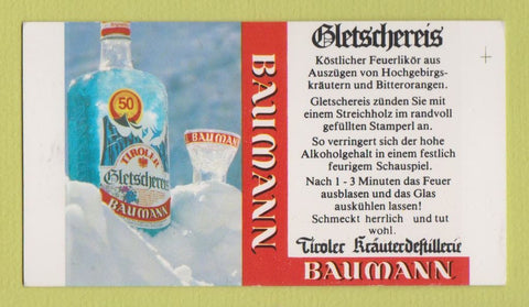 Matchbox - Gletschereis Baumann Liquor Germany