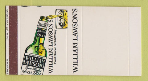 Matchbox - William Lawson's Scotch Whiskey