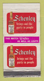 Matchbox - Schenley Liquor WORN