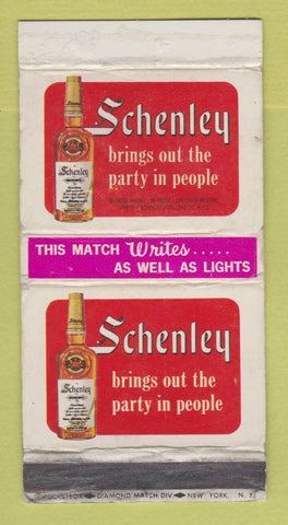 Matchbox - Schenley Liquor WORN