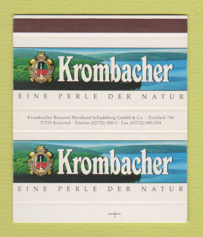 Matchbox - Krombacher Liquor Postfach Kreuztal