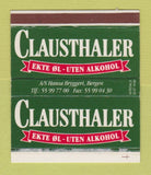 Matchbox - Clausthaler Alcohol Bergen