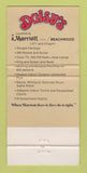 Matchbook Cover - Daisy's Marriott Beachwood OH WEAR 30 Strike