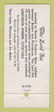 Matchbook Cover - The Lord Fox Foxboro MA WEAR 30 Strike