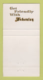 Matchbook Cover - Schenley Liquor Canada 30 Strike