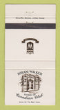 Matchbook Cover - Hiram Walker Canadian Club Whiskey 30 Strike