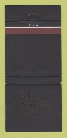 Matchbook Cover - Sally's Steak House Milwaukee WI 30 Strike