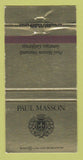 Matchbook Cover - Paul Masson Vineyards Wine Saratoga CA WEAR 30 Strike