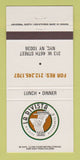 Matchbook Cover - La Rivista Ristorante New York City girlie 30 Strike