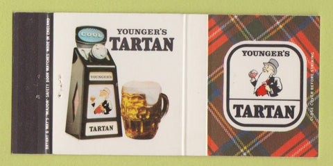 Matchbook Cover - Young's Tartan Beer UK England 30 Strike