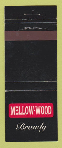 Matchbook Cover - Mellow Wood Brandy Liquor WEAR