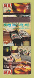 Matchbook Cover - Martini Rosso Liquor Foreign