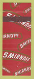 Matchbook Cover - Smirnoff Vodka