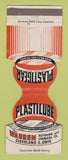 Matchbook Cover - Plastilube Warren Refining Cleveland OH Jewelite