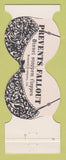 Matchbook Cover - Joke Gag girlie Bra Dissel Stoppen Floppen
