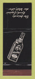Matchbook Cover - Gniner Baum Liquor CREASES