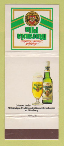 Matchbook Cover - Moravia Pils Beer