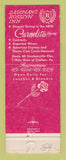 Matchbook Cover - Lageman's Rosslyn Inn Crafton PA