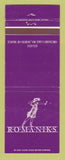 Matchbook Cover - Rmaniks girlie WEAR