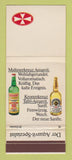 Matchbook Cover - Maltesekreuz Liquor
