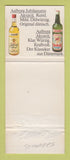 Matchbook Cover - Maltesekreuz Liquor