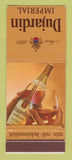 Matchbook Cover - Dujardin Imperial Liquor