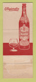 Matchbook Cover - Dujardin Imperial Liquor WEAR #1