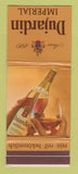 Matchbook Cover - Dujardin Imperial Liquor #2