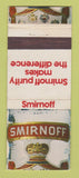 Matchbook Cover - Smirnoff Vodka  WEAR