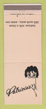 Matchbook Cover - Patrica's Clothes Santa Ana CA