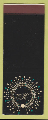 Matchbook Cover - Miss H Horten Foreign WEAR