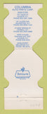Matchbook Cover - NAPA Auto Parts Hudson Saugerties Catskill NY 1983