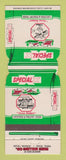 Matchbook Cover - Special X Livestock Poultry Feeds Vernon Paris TX