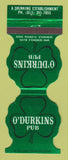 Matchbook Cover - O'Durkins Pub Seminole FL