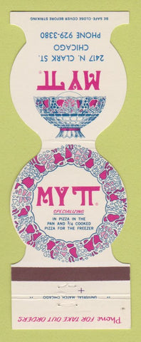 Matchbook Cover - My Pie Pizza Chicago IL