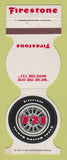Matchbook Cover - Firestone 721 Tires